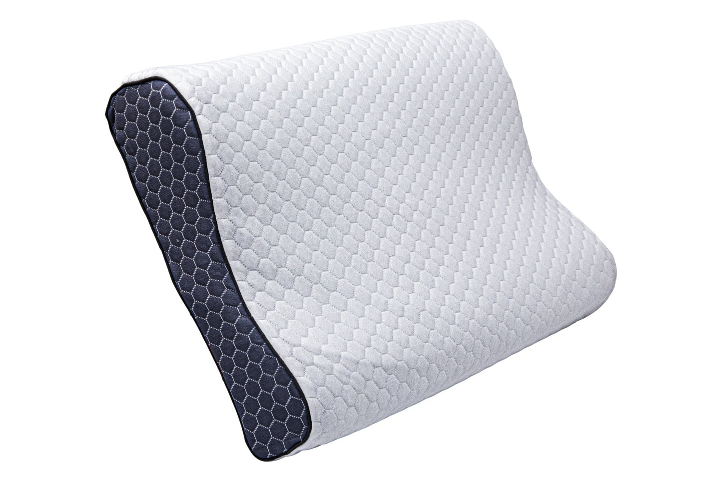 Kozynap Contour Memory Foam Pillow Ergonomic Shape Designed for Neck Support and Spinal Alignment
