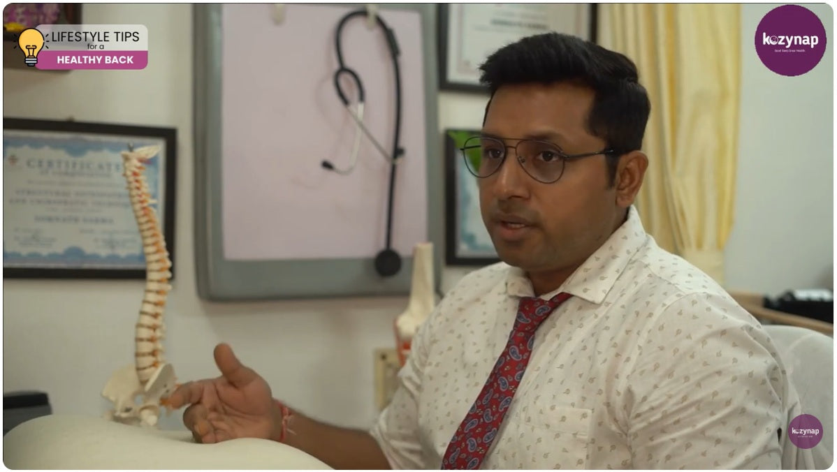 Load video: Tips and Mattresses for healthy back