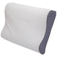 Kozynap Contour Memory Foam Pillow Side View Highlighting Curved Design for Head and Neck Support