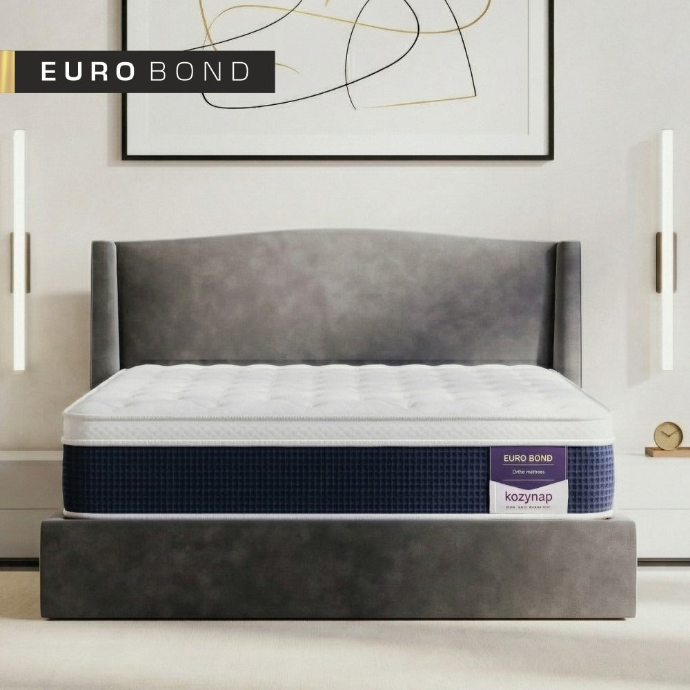 Kozynap Euro Bond Bedroom View Standard Variant Mattress for Dual Comfort and Back Support