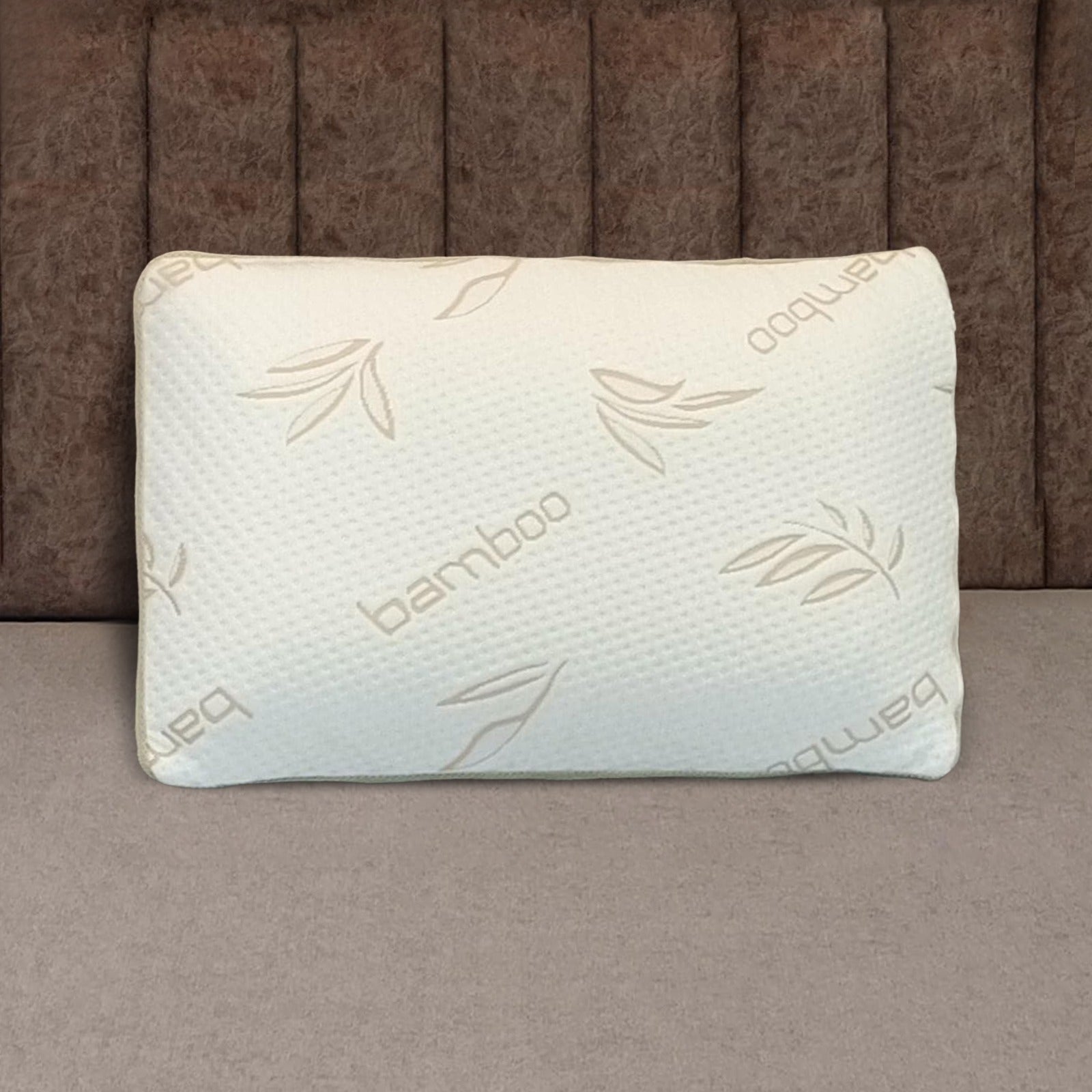 Kozynap Natural Latex Pillow with Bamboo Fabric Cover Providing Soft and Comfortable Neck Support