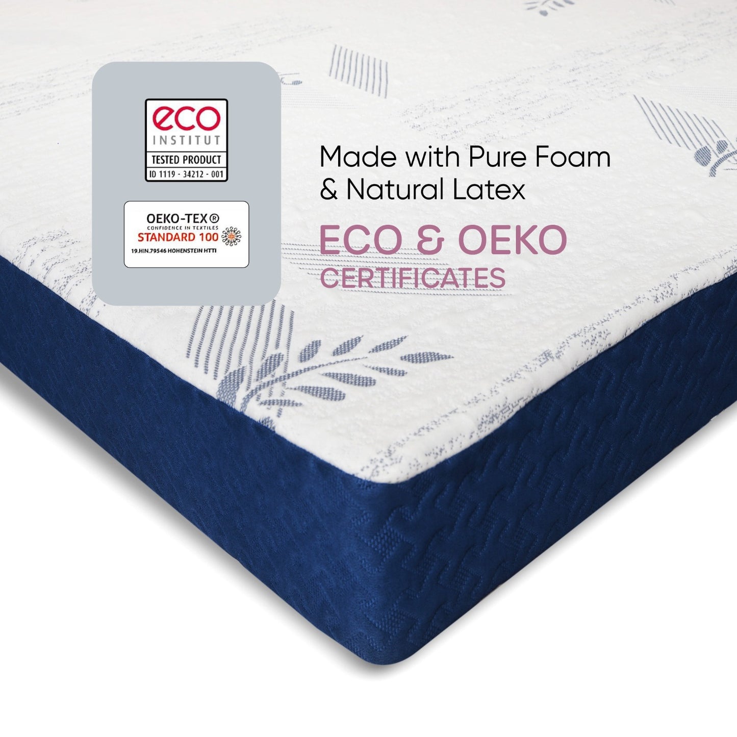 Kozynap Ortho Latex Mattress Certification View Ortho Latex Variant OEKO TEX Certified Mattress with Eco Friendly Materials