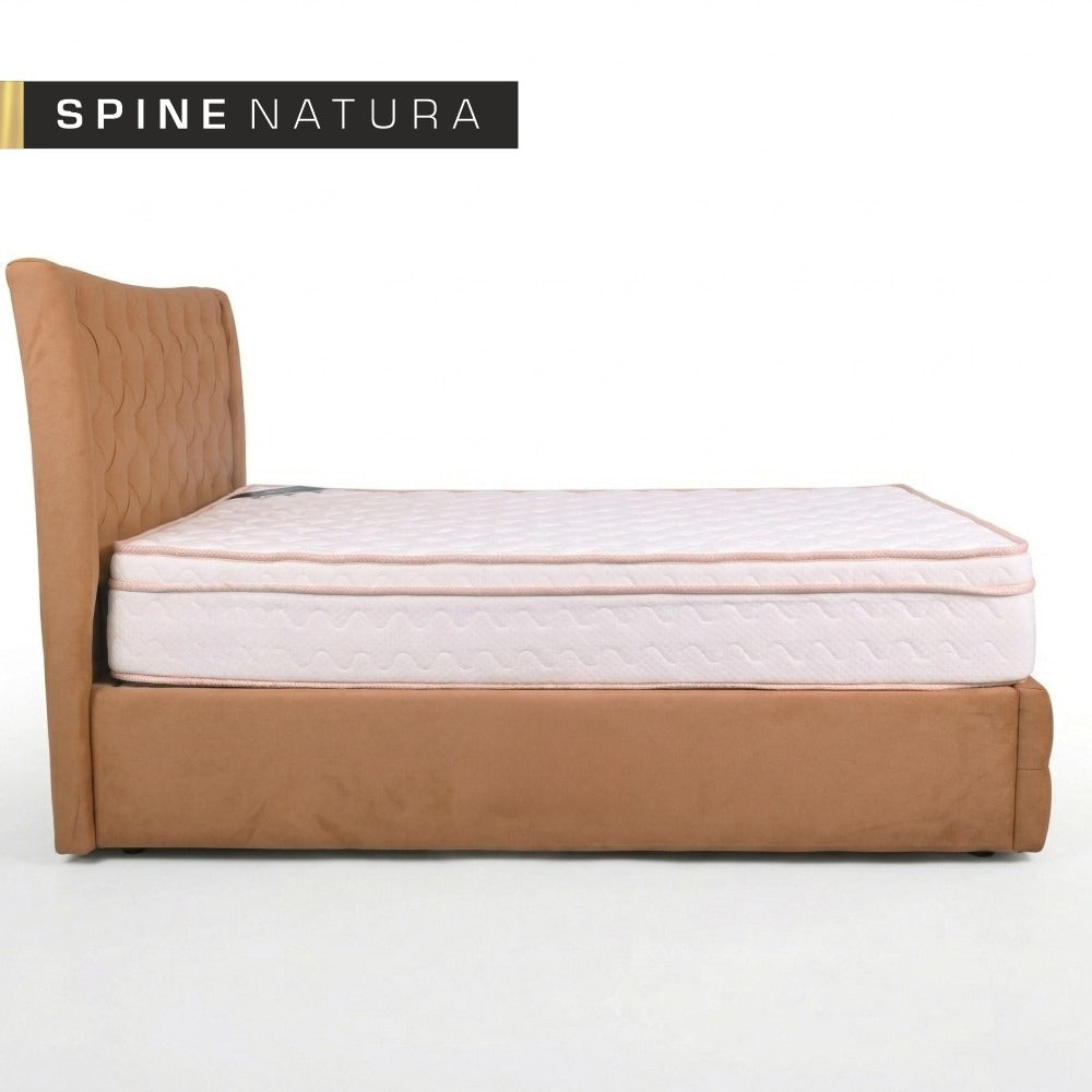 Kozynap Spine Natura Orthopedic Mattress Side View with Medium Firm Support and Quilted Top