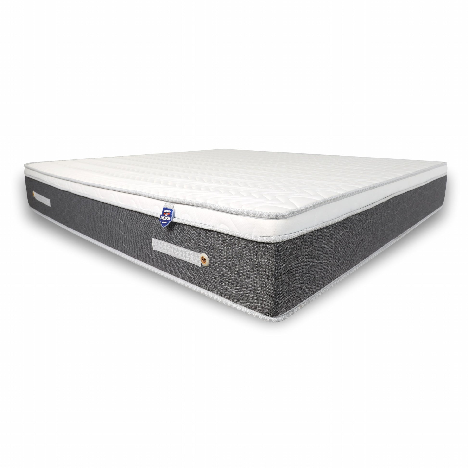 Kozynap Spine Therapy Orthopedic Spring Mattress Top View with Quilted Surface for Comfort and Back Support