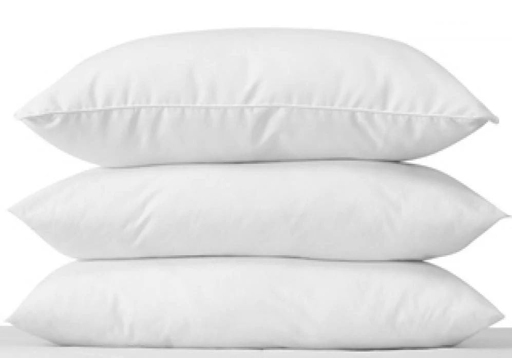 Stacked pillows