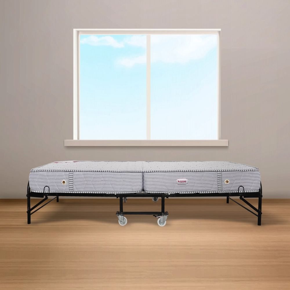 Roll Away Bed with Mattress lifestyle photo