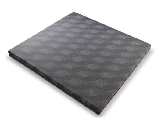 Top view of the High Density Pure Foam Mattress quilted surface