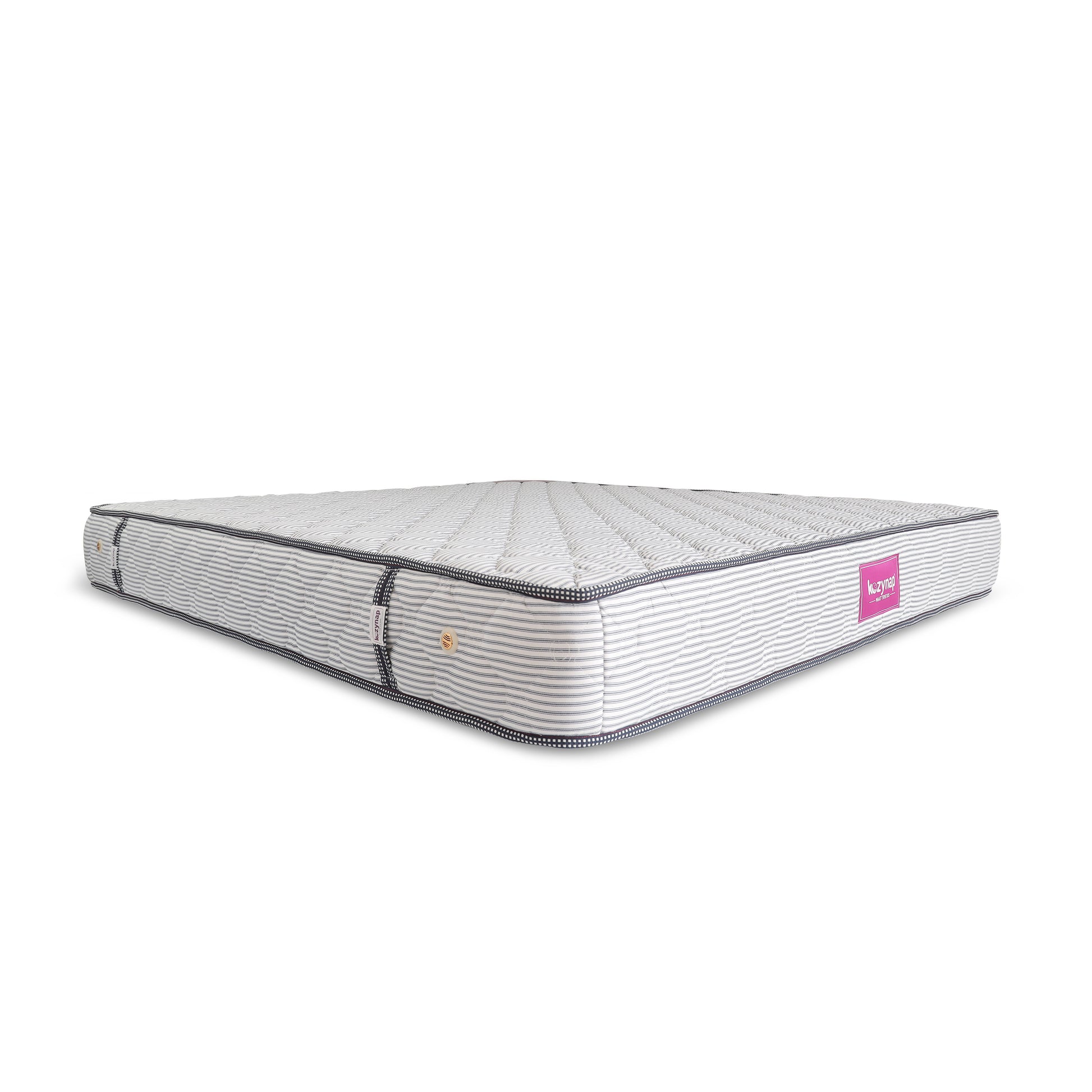 Kozynap Spring Plus Orthopedic Spring Mattress Top View with Soft Quilted Surface for Pressure Relief