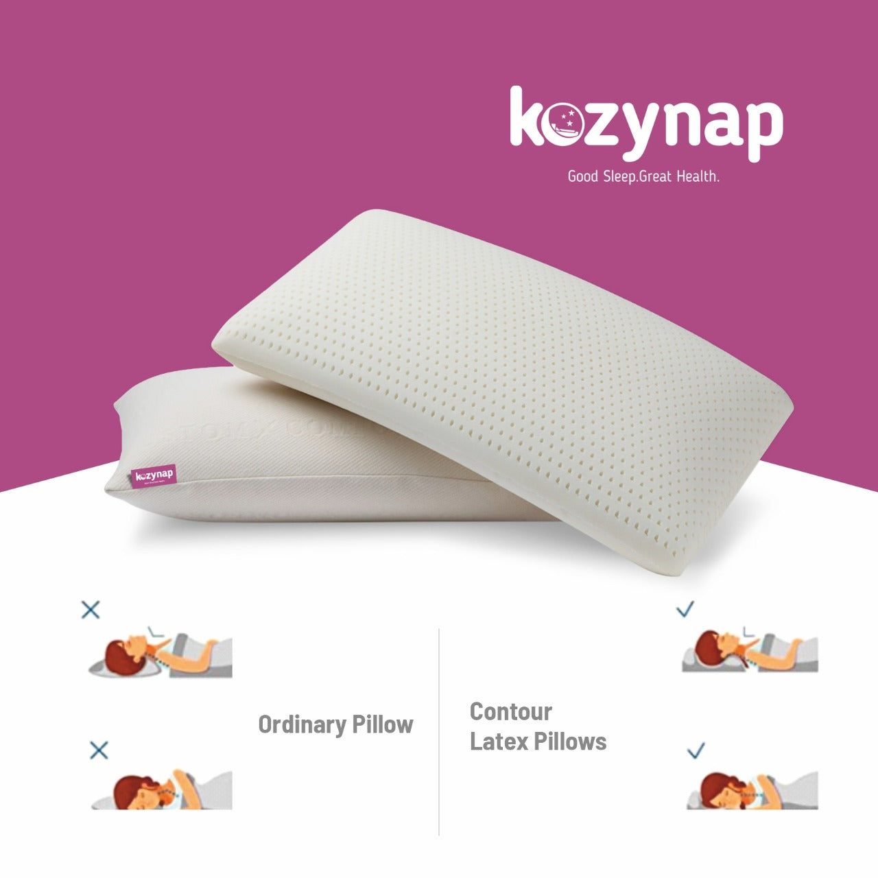 Orthopedic Latex Pillow