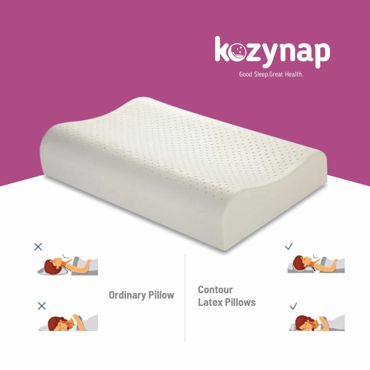 Orthopedic Latex Pillow